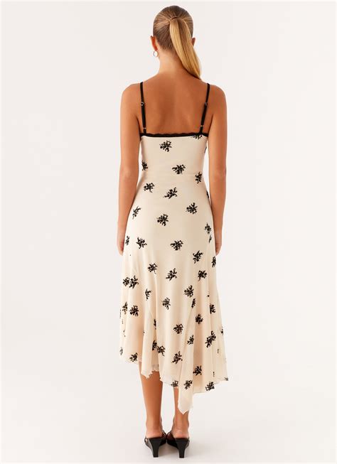 Amelia Midi Dress - Nude – Peppermayo US