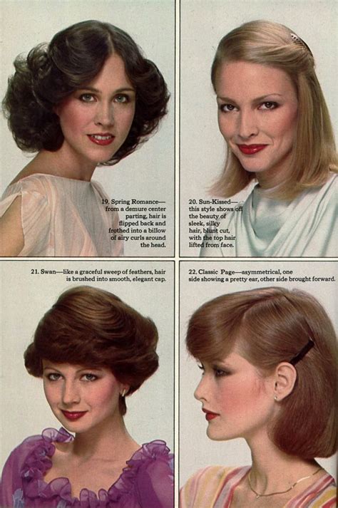 1970s Hairstyles, Vintage Hairstyles Tutorial, 70’s Hair And Makeup ...