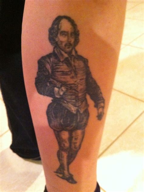 Shakespeare tattoo | Shakespeare tattoo, Literary tattoos, Tattoos