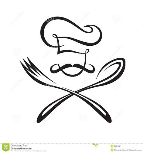 Spoon And Fork Drawing at PaintingValley.com | Explore collection of ...