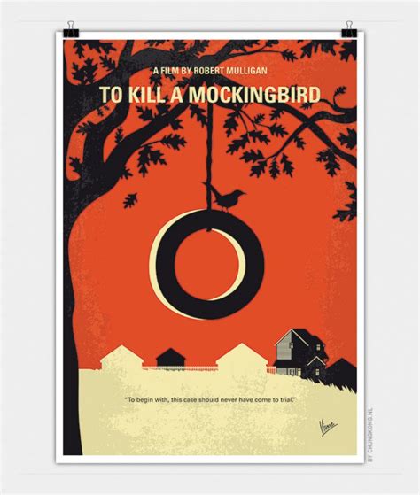 No844 My To Kill a Mockingbird minimal movie poster | CHUNGKONG