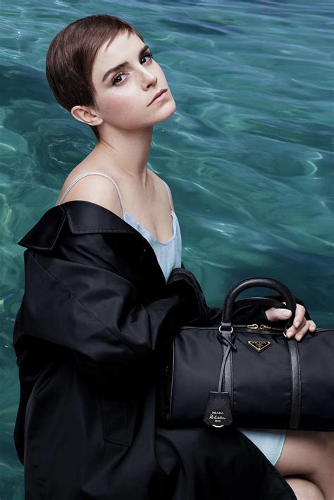 Emma Watson | Photoshoot by Willy Vanderperre for Prada Re-Nylon