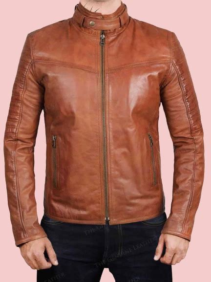 Leather Brown Jacket - AirBorne Jacket