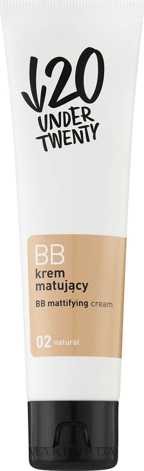 Under Twenty Anti! Acne - Матирующий антибактериальный BB-крем , 02 ...