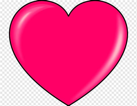 Heart Pink, Pink Heart Pics, cinta, jantung, magenta png | PNGWing
