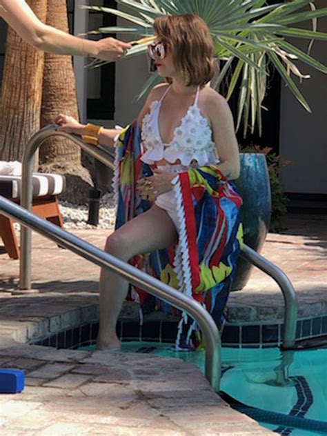 TARYN MANNING in Bikini at a Photoshoot in Palm Springs 05/18/2019