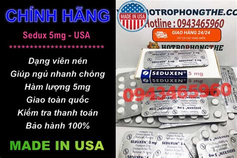 Bán Thuốc Ngủ Seduxen Dạng Viên - Vip