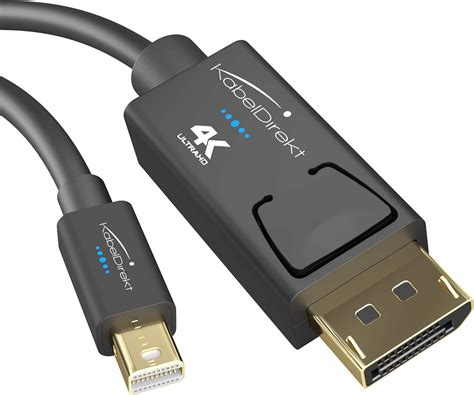 KabelDirekt – Mini DisplayPort (Thunderbolt) a Cable DisplayPort (Mini ...