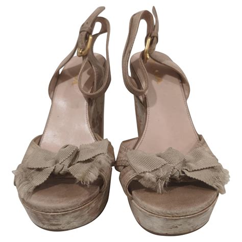 Prada Patent Leather Tail Light Sandal, Spring - Summer 2012 at 1stDibs