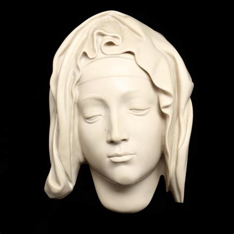 head   virgin mary  michelangelo lot   fall estate