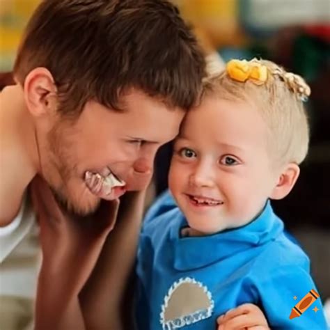 Image of children in love