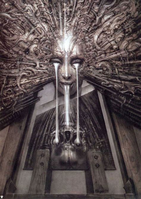 Contemplez les oeuvres fascinantes et dérangeantes de H. G. Giger, le ...