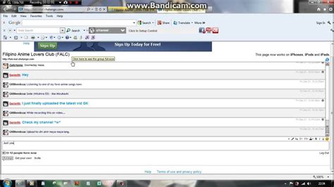 Chatting with Online Friends at Chatango (FALC) - 01 - YouTube