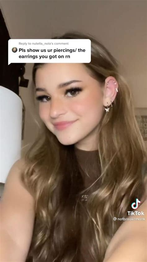 Brooke’s Piercings! video Video by @Brookemonk_ on TikTok! | Piercings ...