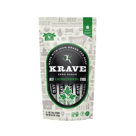 Krave Chimichurri Meat Snack, 6 pk./1 oz. | BJ's Wholesale Club