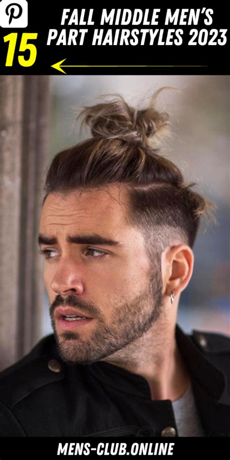 Stay on Point: Hottest Fall Middle Men's Part Hairstyles 2023 - Fall ...