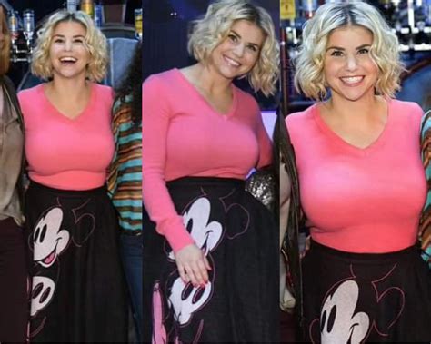 Busty Swiss Singer Beatrice Egli. Always with a smile if she can flaunt