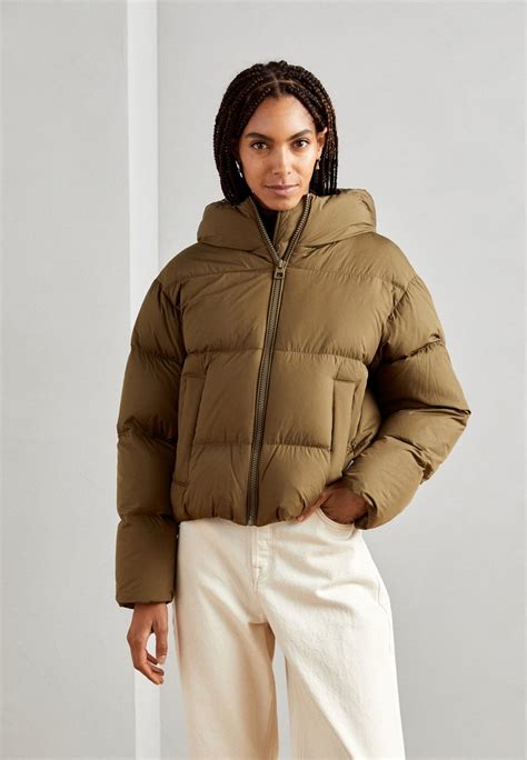 Marc O'Polo JACKET FIXED HOOD WITH ELASTIC DETAILS WELT POCKETS ...