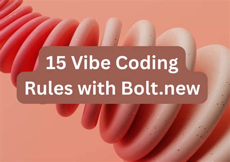 vibe coding rules