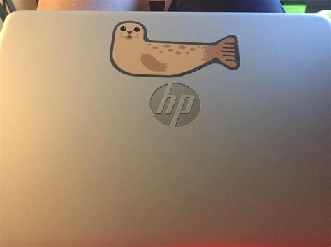 Seal sticker for laptop | Scrolller