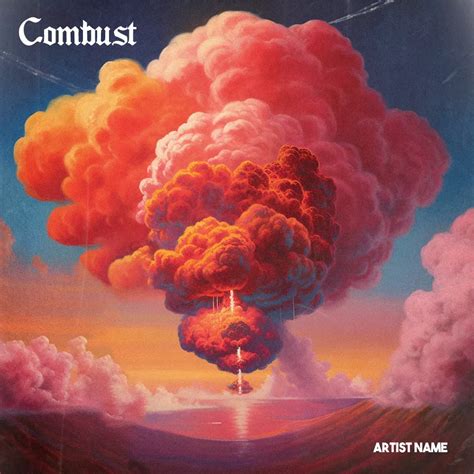 combust album cover art design coverartworks