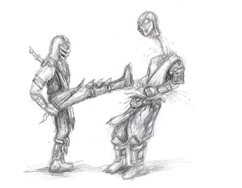 Scorpion Wins. Fatality! - Mortal Kombat Online
