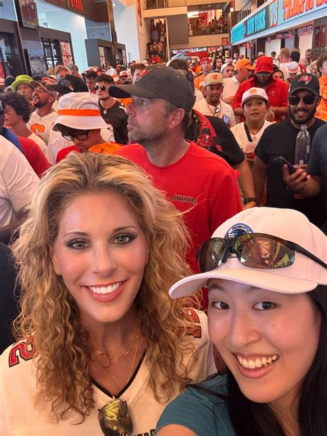 Sharona - Thrilled to share that I attended my first Buccaneers game