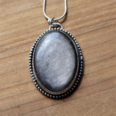 Obsidian Jewelry - Etsy