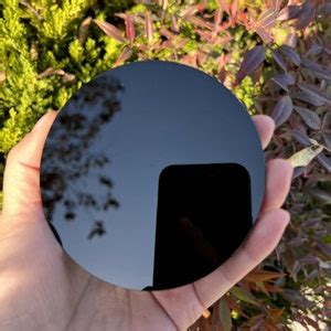 Handmade Obsidian Mirror Obsidian Scrying Mirror Crystal Scrying Mirror ...