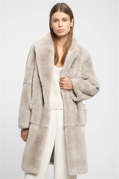 Шуба из меха кролика SnowQueen_collection 650775003 цены в Москве ...