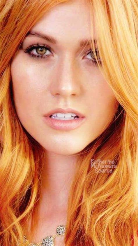 Katherine mcnamara, Red haired beauty, Beautiful hair color