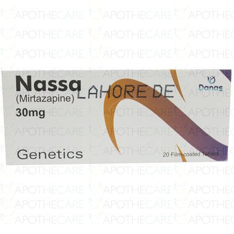 Nassa Tab 30mg 20's