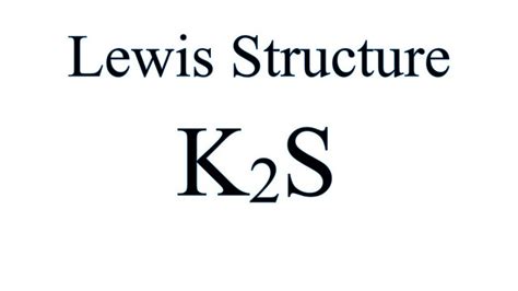 Potassium Sulfide Facts, Formula, Properties, Uses