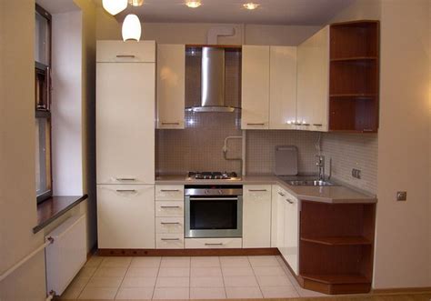 бежевый холодильник в интерьере кухни фото Красно бежевая кухня фото # ...