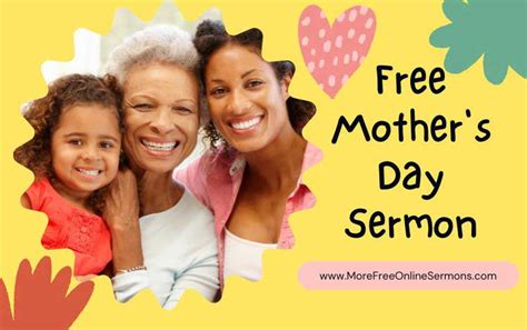 Free Mother's Day Sermons | More Free Online Sermons