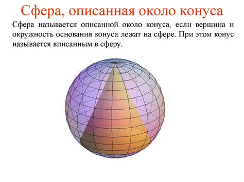 Пирамида, вписанная в конус - презентация онлайн
