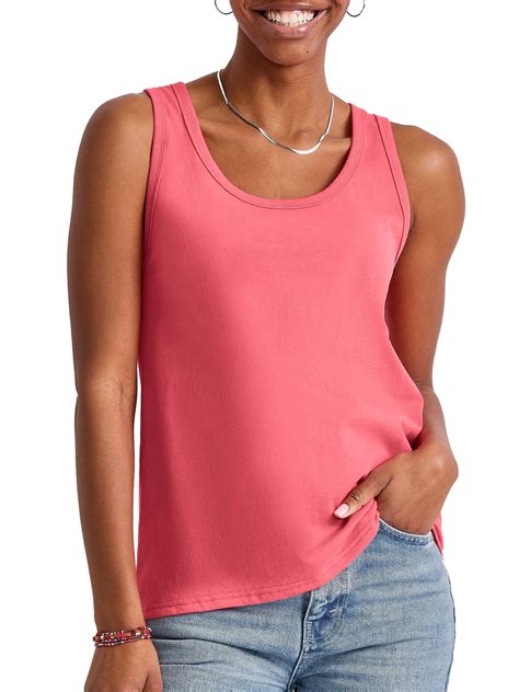 Hanes Essentials Women’s Tank Top, 100% Cotton - Walmart.com