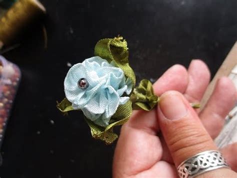 Several Super Handmade Ribbon Flowers Tutorial - jennings644 - YouTube