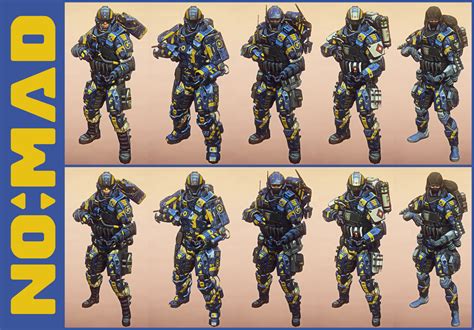NC NOMAD Armour completed. | PlanetSide 2 Forums