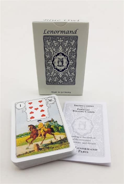 Lenormand Blue Owl Ленорман Голубая Сова | AGMuller | читать описание и ...