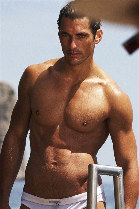 David Gandy revealed what it's like to work with Testino | British