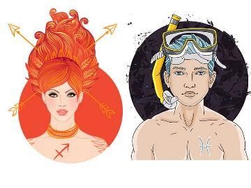 Женщина-Стрелец и Рыбы-мужчина — совместимость