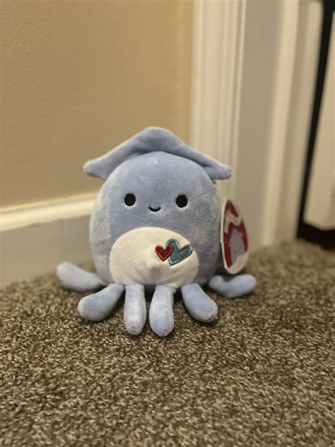 Squishmallow 5” Stacy The Squid *valentines* 🦑💕 | eBay