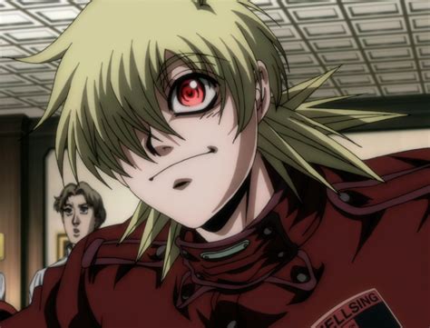 Safebooru - 1girl blonde hair hair over one eye hellsing military ...