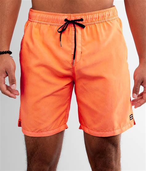 Billabong All Day Layback Boardshort - Men's Swimwear in Neon Melon