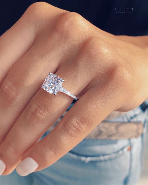 Cushion Cut Diamond Ring