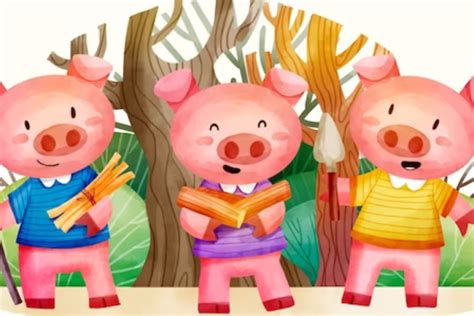 Resumo da História dos Três Porquinhos – Escritora de Sucesso