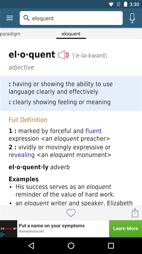 Dictionary - Merriam-Webster - Android Apps on Google Play