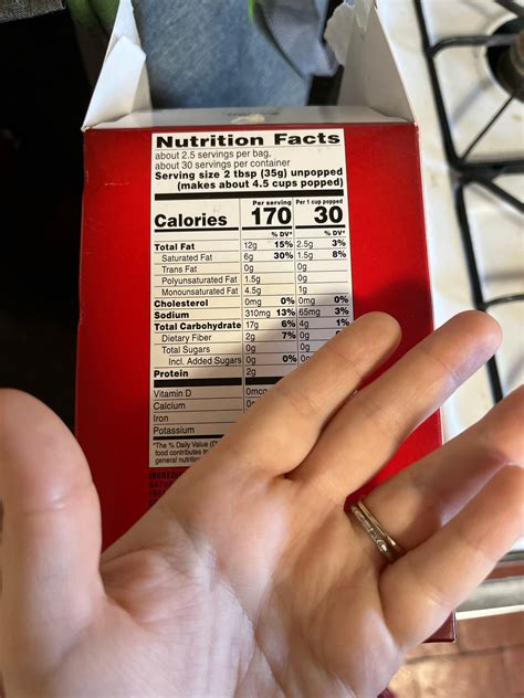 Okay but ACTUALLY how many calories are in a bag of popcorn : r ...