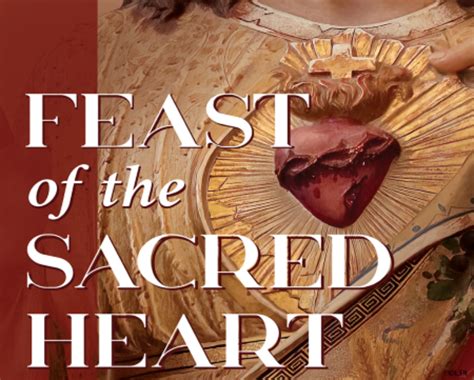 Sacred Heart Feast Day